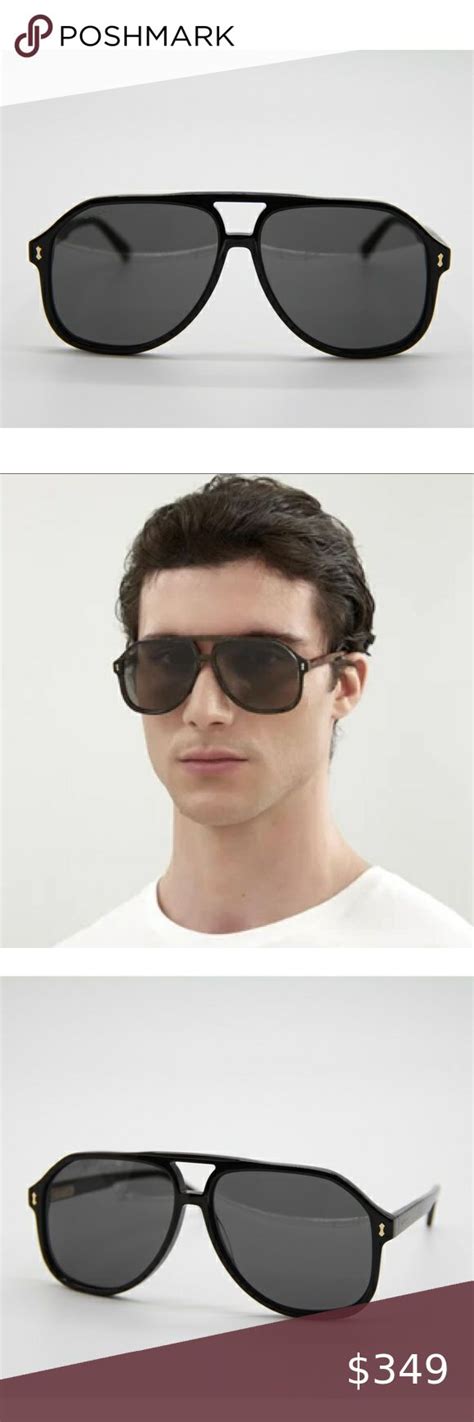 Gucci™ GG1042S Aviator Sunglasses 